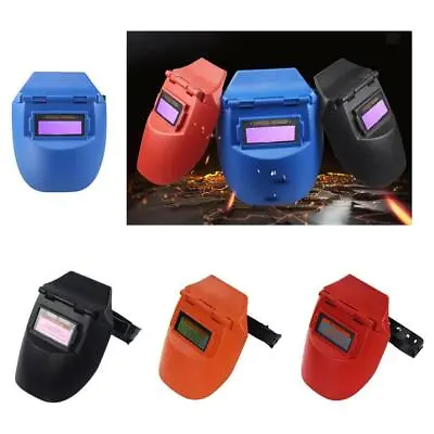 Handheld Shield Welding Mask Welding Helmet Arc  Welder Face Protector • £10.85