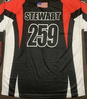$35.10 • Buy Custom Design Jersey Motocross Supercross  Factory Honda James Bubba Stewart  