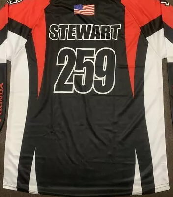 Custom Design Jersey Motocross Supercross  Factory Honda James Bubba Stewart   • $36.86