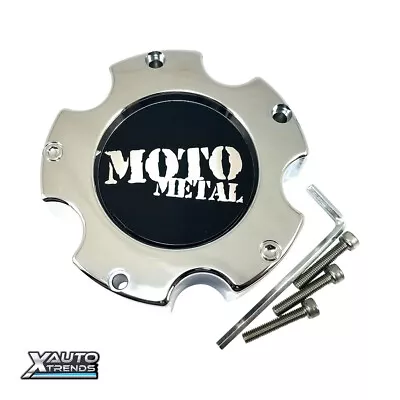 Moto Metal Chrome Wheel Center Cap MO909B5139 • $22