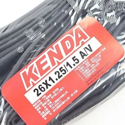 KENDA 26x1.25/1.5 A/V Schrader/American MTB Bike Inner Tube - 2 Pcs • $17.90