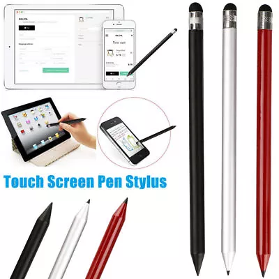 2 In 1 Universal Touch Screen Pen Stylus For IPhone IPad Samsung Tablet Phone PC • $7.98