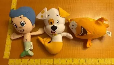 Nickelodeon Nick Jr Bubble Guppies Gil Mr. Grouper Bubble Puppy Plush Doll Toy • $14.97