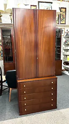 WK Mobel Wall Unit Secretary Desk Cabinet German Danish Modern - George Satink ? • $1195