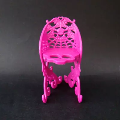 Monster High Scaris City Of Frights Cafe Cart Playset Furniture Pink Chair Seat • $11.05