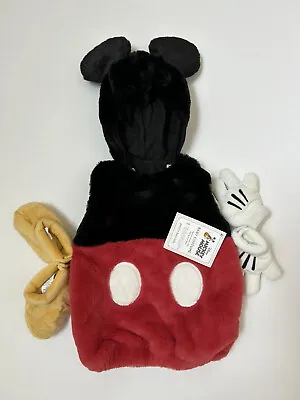 POTTERY BARN KIDS Baby Disney Mickey Mouse Halloween Costume 0 - 6 Months NWT • $89.95