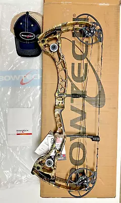Bowtech CP28 RH 50-60# MO Breakup Country Compound Bow New • $699.99