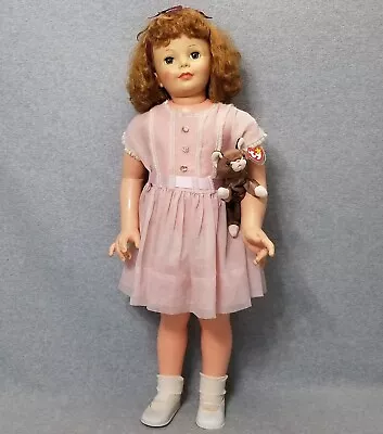34  Vintage Ideal Patti Playpal Doll In Original Dress G-35 1959/ 1960  TLC  • $127.50