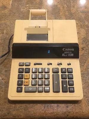 Canon MP210 Printing Professional Grade Desk Calculator - Works • $13.99