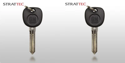 $24.99 • Buy 2 New GM OEM Transponder Ignition Key Uncut Blade Blank Car Key Chipped