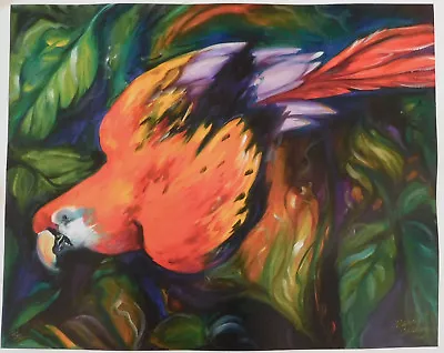 Marcia Baldwin 'Macaw Parrot' Limited Edition Giclee Print 2/50 • $34.99