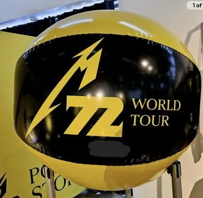 Metallica M72 World Tour Giant Beach Ball 72 Seasons 2023 Pop Up Store New . • $299.99