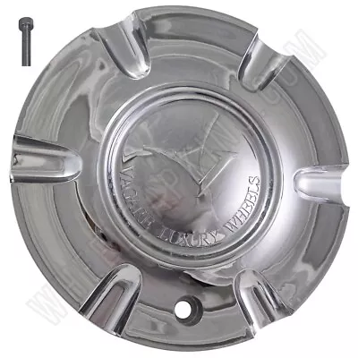 $29 • Buy Vagare Wheels Chrome Custom Wheel Center Cap Caps Set Of 1 # S1050-NS02 C-053-2 
