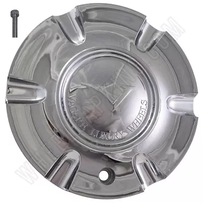 Vagare Wheels Chrome Custom Wheel Center Cap Caps Set Of 1 # S1050-NS02 C-053-2  • $29