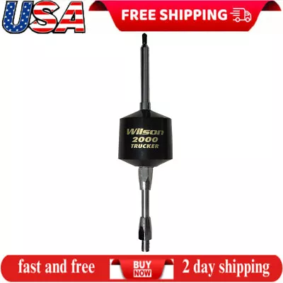 Wilson Antennas T2000 Series Cb Trucker Antenna BlackRated At 3500 Watts • $95.13