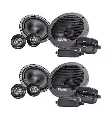 MB Quart (2) Pairs FSB216 6.5  280 Watt Car Audio Component Speakers • $141.77