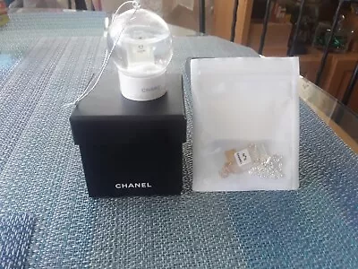 CHANEL Mini Snow Globe Dome VIP Limited Gift + Bonus Mini Pendant!! • $256.45