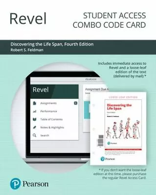 Revel For Discovering The Life Span -- Combo Access Card By Feldman Robert • $118.75