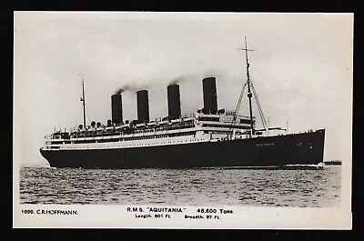 £0.99 • Buy Cunard Line R.M.S. AQUITANIA .. 46,600 Tons ... Southampton