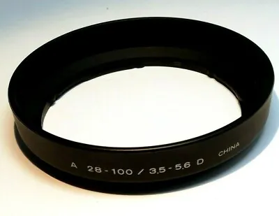 MINOLTA Shade Plastic Lens Hood For A 28-100mm F3.5-5.6 D Maxxum 55mm Front Rim • $20.47