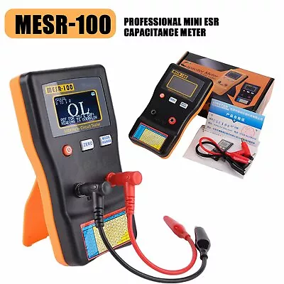 Mini MESR100 ESR Digital Capacitance Meter Professional Resistance Circuit Meter • $65.70