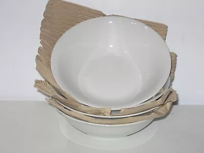 NEW Mikasa ASPEN Set Of 4 Cereal/Soup Bowls Porcelain White • $29.99