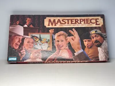 Vintage 1996 Masterpiece Classic Art Auction Board Game Parker Brothers Complete • £39.99