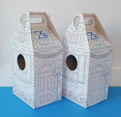 £12 • Buy Build A Bear 🎁 Box X 2 BNWT Empty Cub Box House Colour In Box Boys Or Girls 