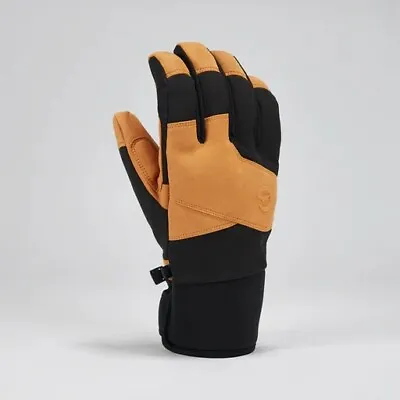 GORDINI Men's MTN Crew Gloves - BLACK TAN - #4G4150 • $53.99