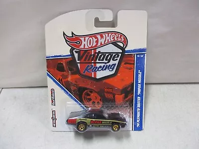 Hot Wheels Vintage Racing 1974 Plymouth Duster Mopar Missile • $39.99