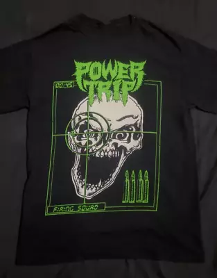 Power Trip Music Concert Black T-Shirt Cotton S-234XL • $16.99