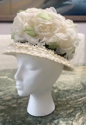 Elegant Vintage Spring-Easter Hat (union Made) • $9