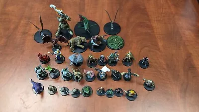 Lot Of Pathfinder Miniatures From Jungle Despair Kingmaker Legendary Adventure • $60