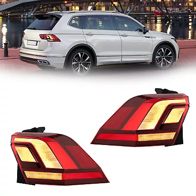 Pair Rear Outer Tail Lamp Lights W/Bulbs For 2018-2023 Volkswagen Tiguan LH RH • $209.99