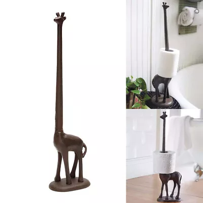 Giraffe Bathroom Toilet Roll Paper Tissue Holder Stand Home Creative Decor Gift • $48.99