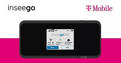 New T-Mobile Hotspot 5G Inseego 5G M2000 WiFi MiFi Broadband Device - Black • $39.99