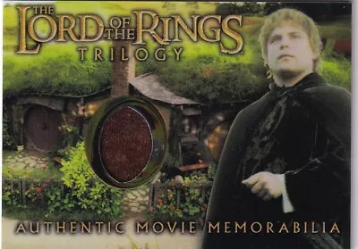 Lord Of The Rings Chrome Trilogy Costume Card Sams Elven Tunic Movie Memorabilia • $77.75