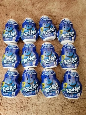 £31.40 • Buy 12 Pack Kool-Aid Blue Raspberry Liquid Drink Mix 1.62 Oz BB 4/2023