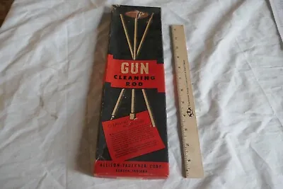 Vintage Gun Cleaning Rod Kit Allison Faulkner Rare! Lot 23-81-2 • $12