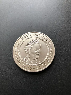 2002 - UK - Five Pound Memorial Coin - Elizabeth II Queen Mother • £10