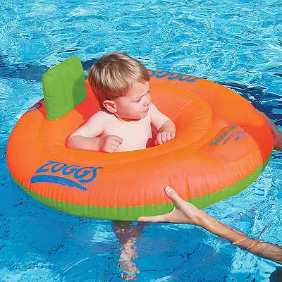  ZOGGS TRAINER SEAT Sz 1 Baby Ring Inflatable 3-12 Months Australia 303212 • £22.33