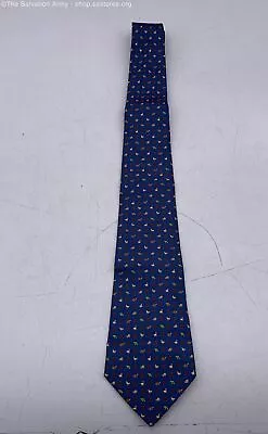 Salvatore Ferragamo Men's Blue Animal Pattern Adjustable Designer Tie One Size • $9.99