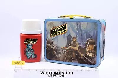 Star Wars The Empire Strikes Back Metal Lunchbox W/Thermos 1980 Thermos Brand • $80.67