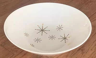 Vintage ATOMIC STARBURST STAR GLOW SERVING BOWL Mid-Century Retro Bowl • $15.95