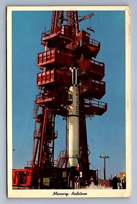 Postcard Vintage Postmarked 1974 Mercury Redstone Space Travel Cape Kennedy FL • $2