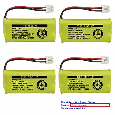 Kastar 2.4V Ni-MH Battery For Vtech BT18433 BT-18433 BT284342 BT-284342 BT28433 • $6.99