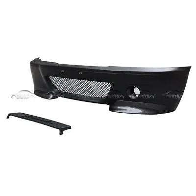 For BMW E46 M3 98-04 CSL Style Front Bumper Body Kit Lower Splitters Aprons Lip • $478.80