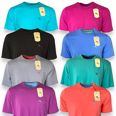 Tommy Bahama Mens Cool Cotton Crew Neck Pocket T Shirt Big Guy M L XL 2XL 3XL • $36.50