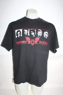 2002 Aerosmith Rocksimus Maximus Concert Tour Black Shirt Size XL MADE IN USA • $121.46