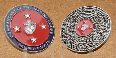 ALL Commandant Of The Marine Corps History Challenge Coin General USMC AMAZING • $20